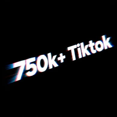 750k+ TikTok followers